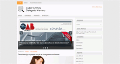 Desktop Screenshot of delegadodepolicia.com